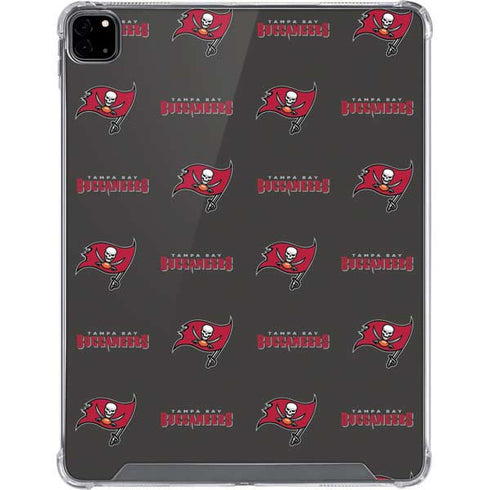 NFL Tampa Bay Buccaneers Blitz Series iPad Pro 12.9in (2020) Clear Case