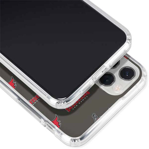 NFL Tampa Bay Buccaneers Blitz Series iPhone 11 Pro Clear Case