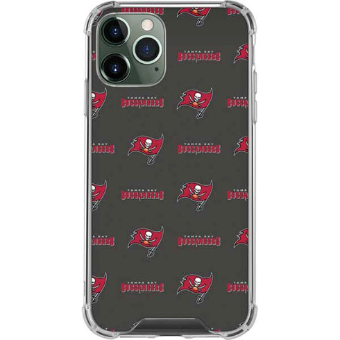 NFL Tampa Bay Buccaneers Blitz Series iPhone 11 Pro Max Clear Case