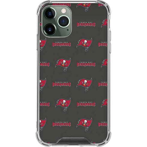 NFL Tampa Bay Buccaneers Blitz Series iPhone 12 Pro Clear Case