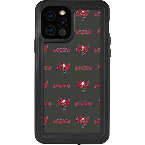 NFL Tampa Bay Buccaneers Blitz Series iPhone 12 Pro Waterproof Case