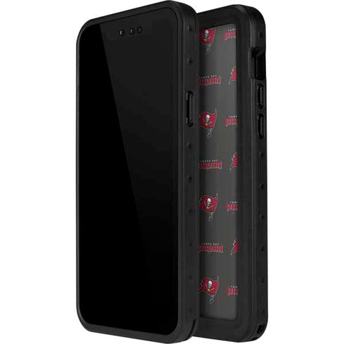 NFL Tampa Bay Buccaneers Blitz Series iPhone 12 Waterproof Case