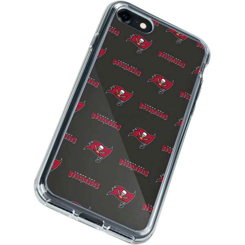 NFL Tampa Bay Buccaneers Blitz Series iPhone SE (2nd & 3rd Gen) Clear Case