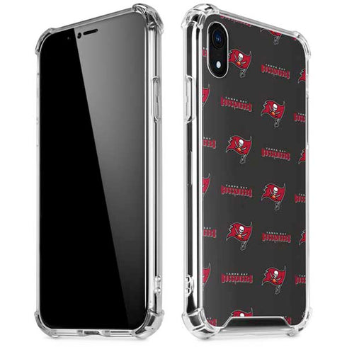 NFL Tampa Bay Buccaneers Blitz Series iPhone XR Clear Case