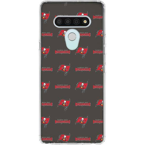 NFL Tampa Bay Buccaneers Blitz Series LG Stylo 6 Clear Case