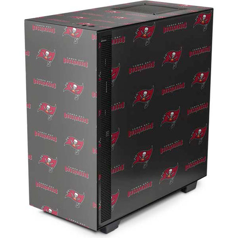 NFL Tampa Bay Buccaneers Blitz Series NZXT H510 Compact ATX Mid-Tower Case Skin