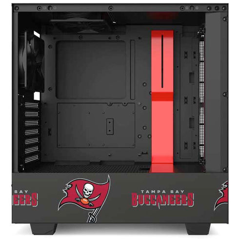 NFL Tampa Bay Buccaneers Blitz Series NZXT H510 Compact ATX Mid-Tower Case Skin