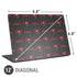 NFL Tampa Bay Buccaneers Blitz Series Universal Laptop 12in (9.8 x 6.8in) Skin