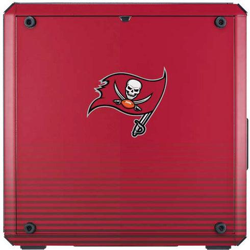 NFL Tampa Bay Buccaneers Breakaway Cooler Master MasterBox Q300L Mini Tower Skin