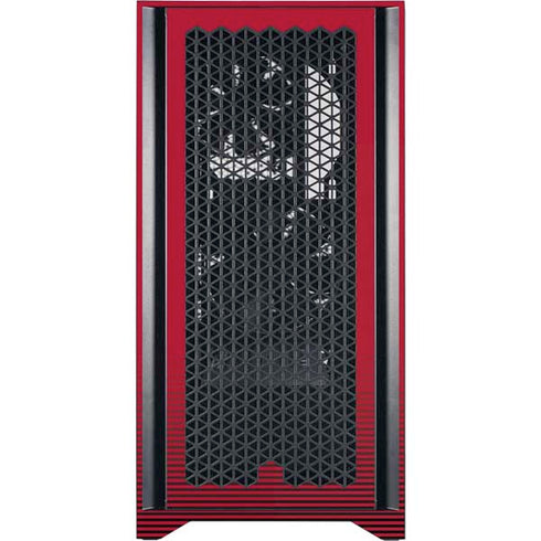 NFL Tampa Bay Buccaneers Breakaway Corsair 4000D Tempered Glass Mid-Tower ATX Case Skin