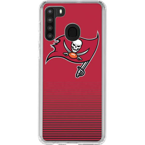 NFL Tampa Bay Buccaneers Breakaway Galaxy A21 Clear Case