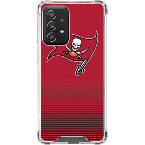 NFL Tampa Bay Buccaneers Breakaway Galaxy A52 5G Clear Case