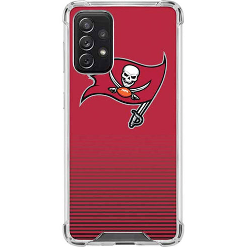 NFL Tampa Bay Buccaneers Breakaway Galaxy A72 5G Clear Case