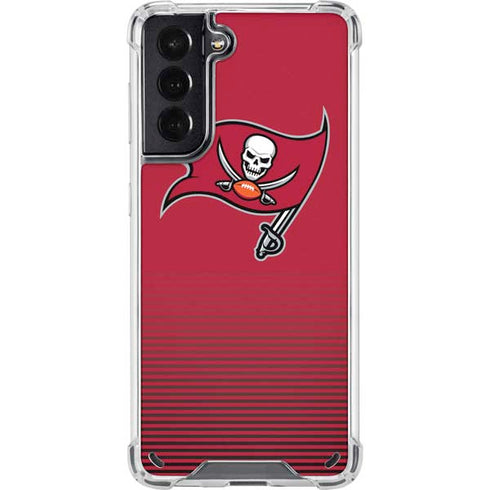 NFL Tampa Bay Buccaneers Breakaway Galaxy S21 5G Clear Case