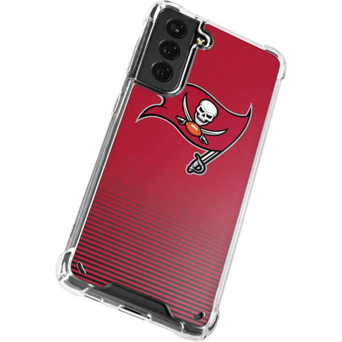 NFL Tampa Bay Buccaneers Breakaway Galaxy S21 Plus 5G Clear Case