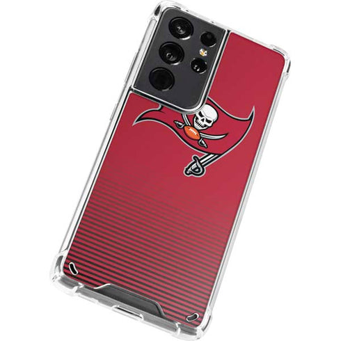 NFL Tampa Bay Buccaneers Breakaway Galaxy S21 Ultra 5G Clear Case