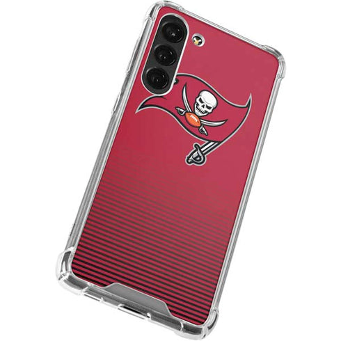 NFL Tampa Bay Buccaneers Breakaway Galaxy S23 Plus Clear Case