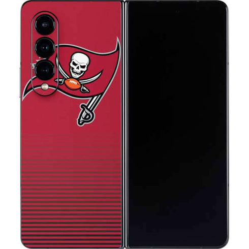 NFL Tampa Bay Buccaneers Breakaway Galaxy Z Fold4 5G Skin
