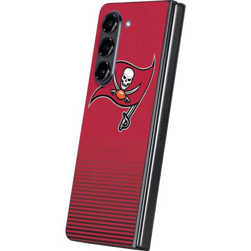 NFL Tampa Bay Buccaneers Breakaway Galaxy Z Fold5 5G Skin