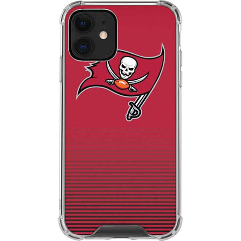 NFL Tampa Bay Buccaneers Breakaway iPhone 12 Clear Case