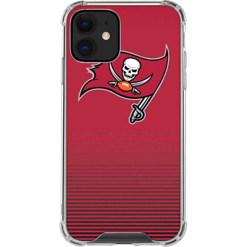 NFL Tampa Bay Buccaneers Breakaway iPhone 12 Mini Clear Case