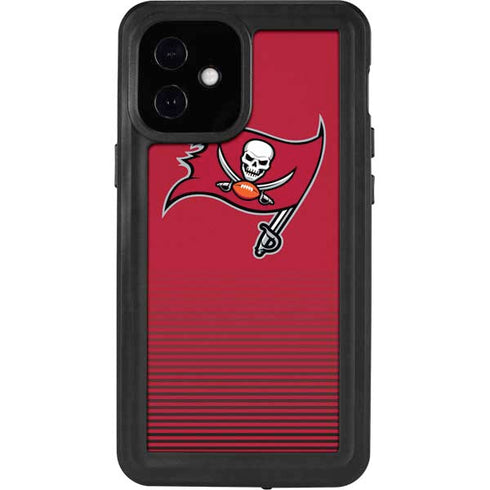 NFL Tampa Bay Buccaneers Breakaway iPhone 12 Mini Waterproof Case