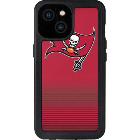 NFL Tampa Bay Buccaneers Breakaway iPhone 13 Mini Waterproof Case