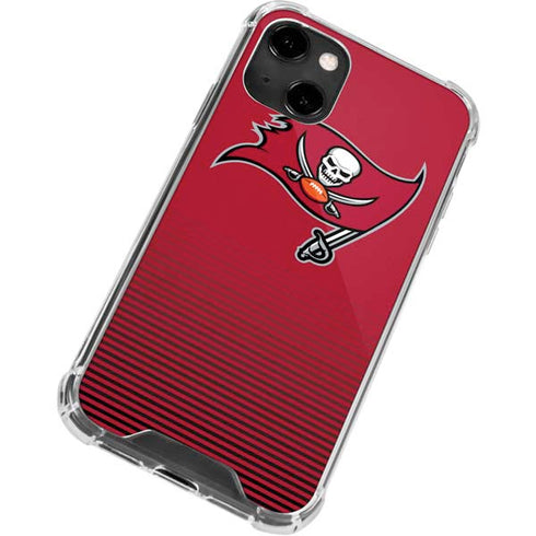 NFL Tampa Bay Buccaneers Breakaway iPhone 14 Clear Case