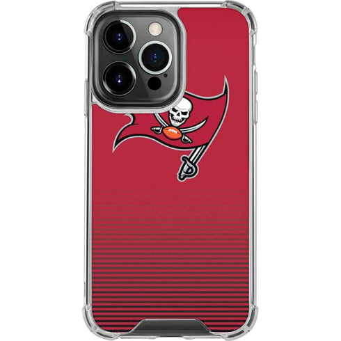 NFL Tampa Bay Buccaneers Breakaway iPhone 15 Pro Clear Case