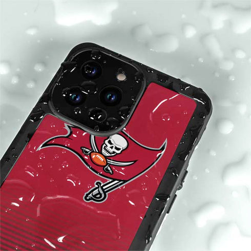 NFL Tampa Bay Buccaneers Breakaway iPhone 14 Pro Max Waterproof Case