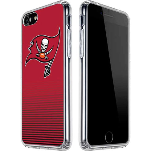 NFL Tampa Bay Buccaneers Breakaway iPhone SE (2nd & 3rd Gen) Clear Case