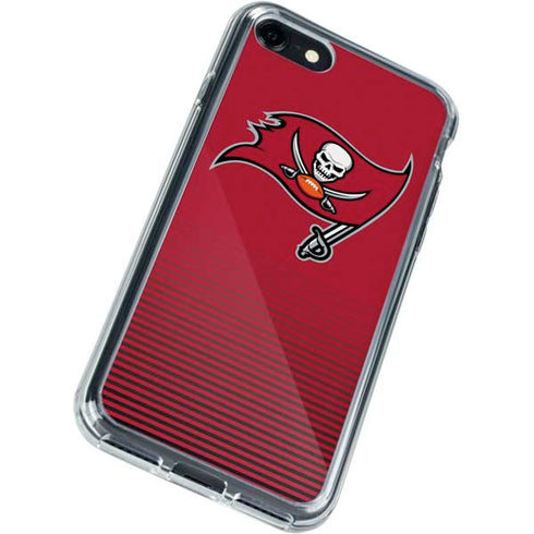 NFL Tampa Bay Buccaneers Breakaway iPhone SE (2nd & 3rd Gen) Clear Case