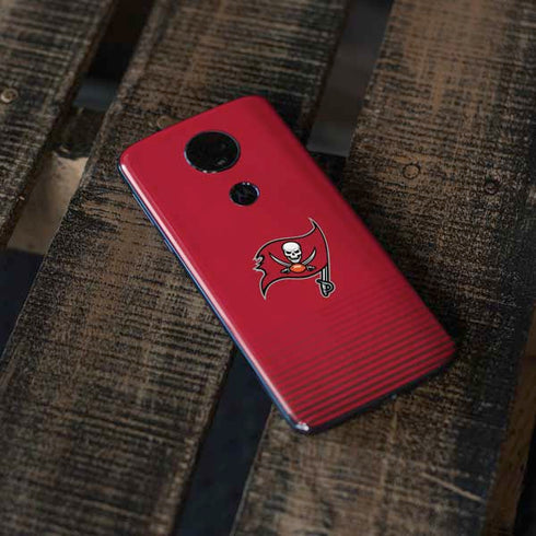 NFL Tampa Bay Buccaneers Breakaway Moto E5 Plus Skin