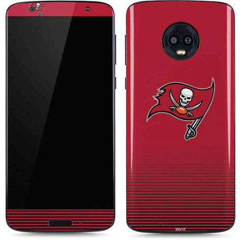 NFL Tampa Bay Buccaneers Breakaway Moto G6 Skin
