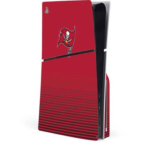 NFL Tampa Bay Buccaneers Breakaway PS5 Slim Disk Console Skin
