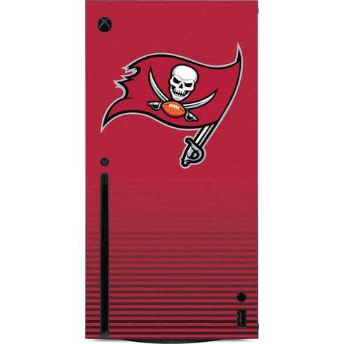 NFL Tampa Bay Buccaneers Breakaway Xbox Series X Console Skin