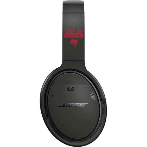 NFL Tampa Bay Buccaneers Brown Performance Series Bose QuietComfort 35 Headphones Skin
