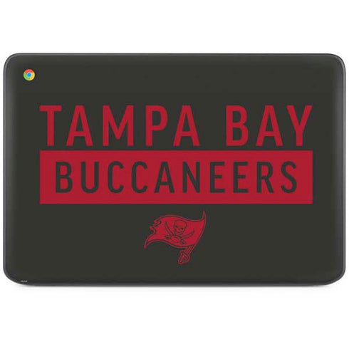 NFL Tampa Bay Buccaneers Brown Performance Series HP Chromebook Skin