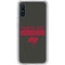 NFL Tampa Bay Buccaneers Brown Performance Series Galaxy A10e Clear Case