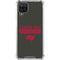 NFL Tampa Bay Buccaneers Brown Performance Series Galaxy A12 Clear Case