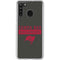 NFL Tampa Bay Buccaneers Brown Performance Series Galaxy A21 Clear Case