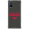 NFL Tampa Bay Buccaneers Brown Performance Series Galaxy A51 5G Clear Case