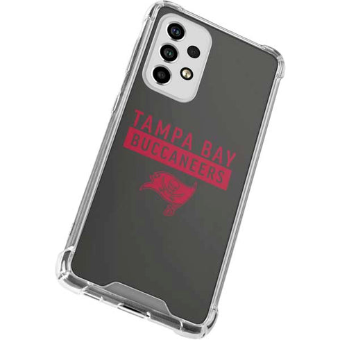 NFL Tampa Bay Buccaneers Brown Performance Series Galaxy A53 5G Clear Case