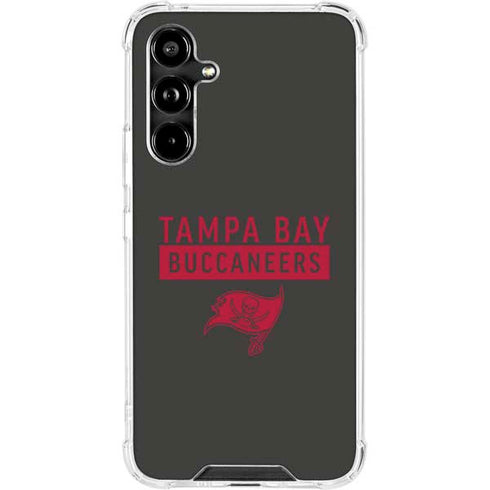 NFL Tampa Bay Buccaneers Brown Performance Series Galaxy A54 5G Clear Case