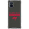 NFL Tampa Bay Buccaneers Brown Performance Series Galaxy A71 5G Clear Case