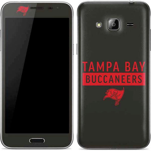 NFL Tampa Bay Buccaneers Brown Performance Series Galaxy J3 Skin