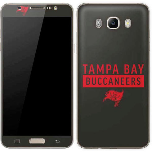NFL Tampa Bay Buccaneers Brown Performance Series Galaxy J7 Skin