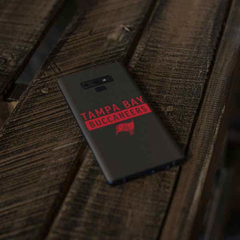 NFL Tampa Bay Buccaneers Brown Performance Series Galaxy Note 9 Skin