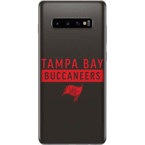 NFL Tampa Bay Buccaneers Brown Performance Series Galaxy S10 Plus Skin