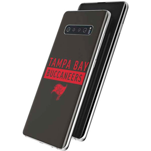 NFL Tampa Bay Buccaneers Brown Performance Series Galaxy S10 Skin